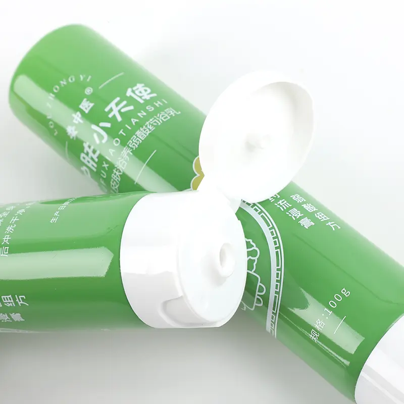 100g green cosmetic tube .JPG