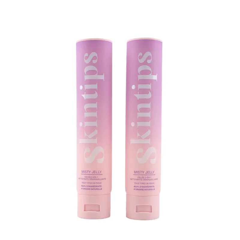 Eco Friendly Hand Cream Tube Body Lotion Tube Plastic Flip Cover Cosmetic Tube