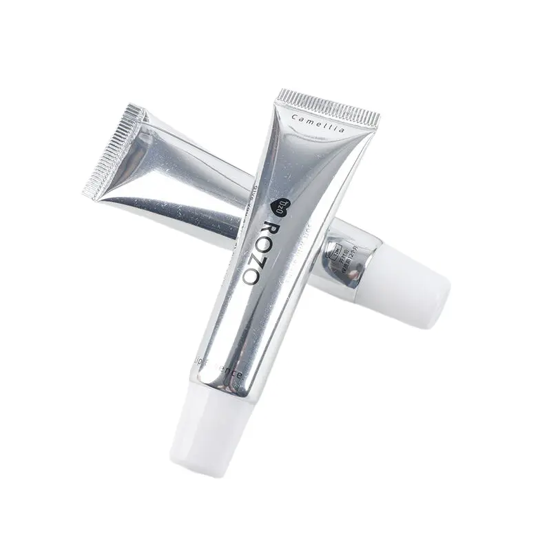 Customizable Pattern Cosmetic Tube Packaging Silver Plastic Squeeze Cosmetic Tube